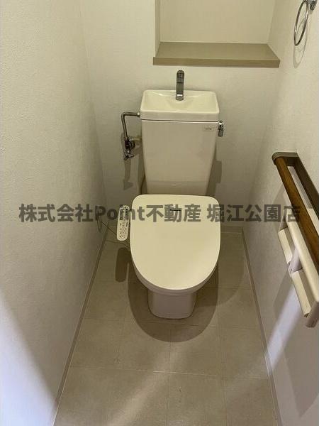 地下鉄谷町線 野江内代駅 徒歩9分 7階建 築27年のトイレ写真
