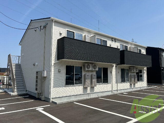 建物外観　仙台市青葉区川平３丁目「メリディアン川平四番館」