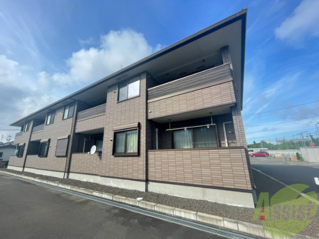 建物外観　宮城県岩沼市南長谷字原「リバーサイド無限∞１」