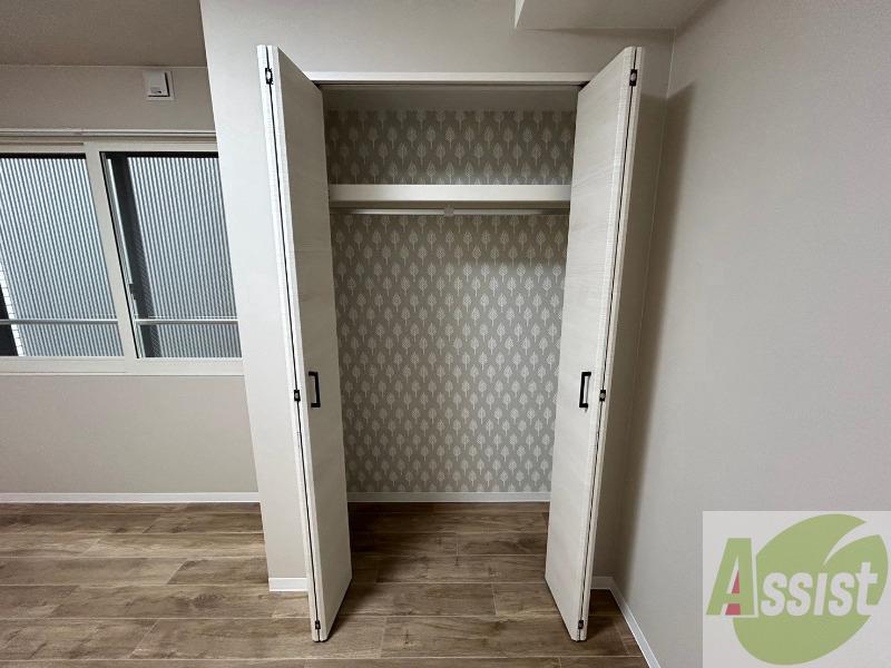 収納　収納もバッチリあるのでお部屋が片付きますよ！