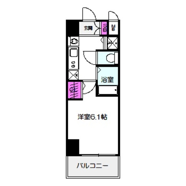 プレサンス大阪城公園パークプレイスの間取り写真