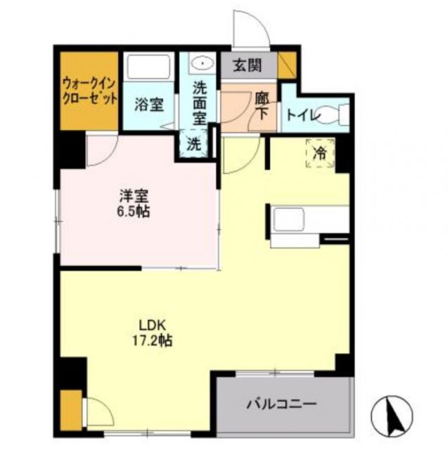 カルムIの間取り写真
