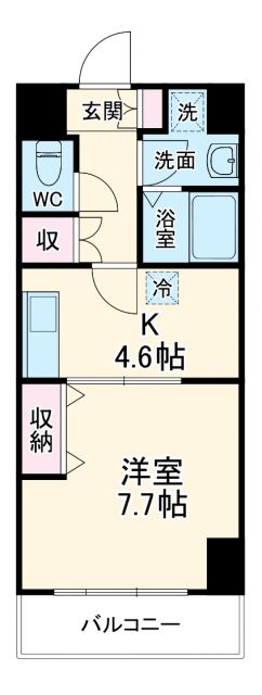 サンライズ八咲の間取り写真
