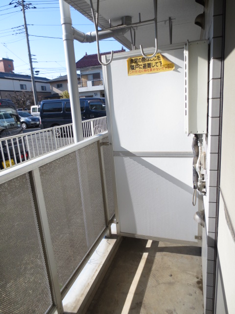 バルコニー　別の部屋の写真です