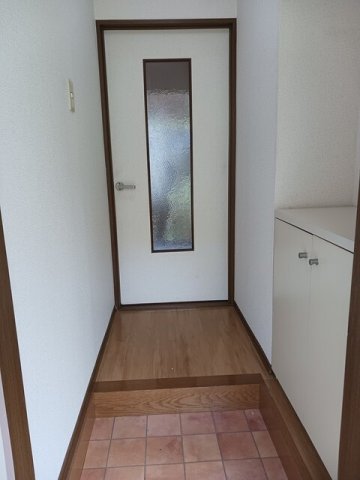 玄関　明るい玄関です