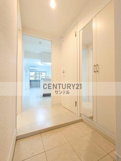 ヒカオオリエントマンション北館の玄関写真