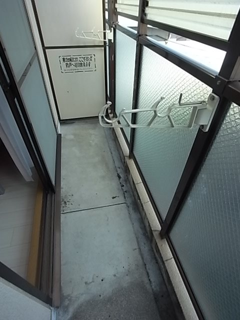 バルコニー　広々としたバルコニーです