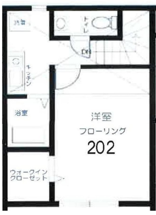 ROW HOUSE上馬の間取り写真
