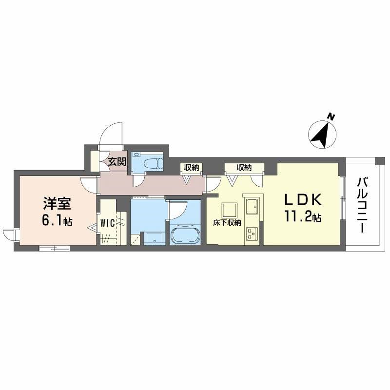 グレイス神戸住吉の間取り写真