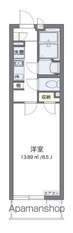 クレイノショコラの間取り写真