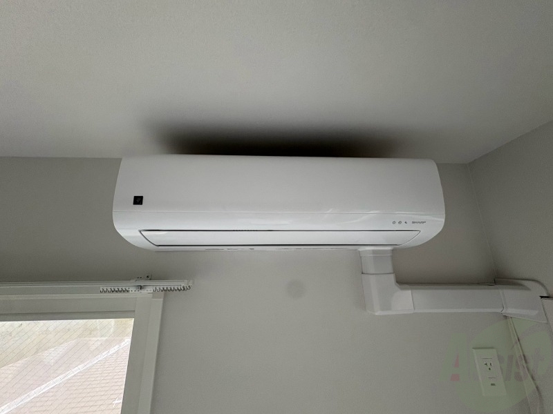 その他設備　エアコンがありますので夏でも快適に過ごせます！