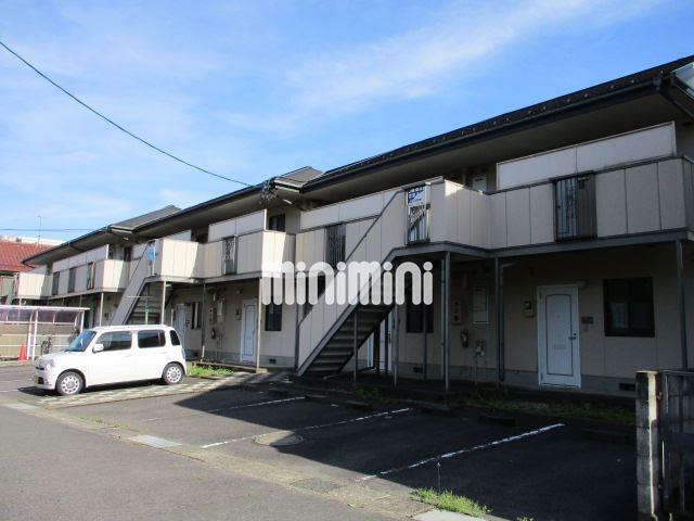 建物外観　２階建てコーポ
