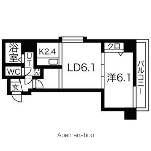 ヒルズ山鼻177の間取り写真