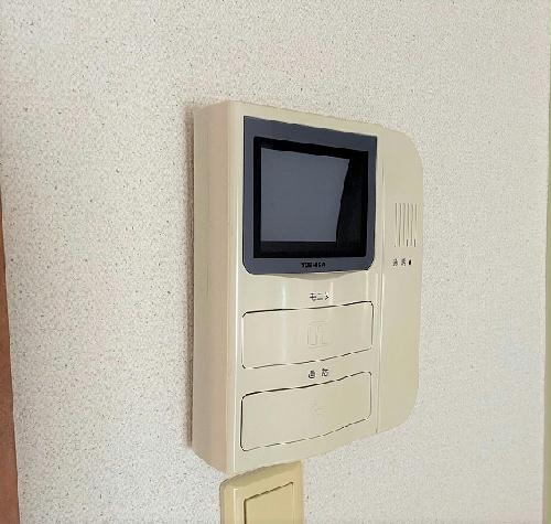 セキュリティ　モニター付きインターホン