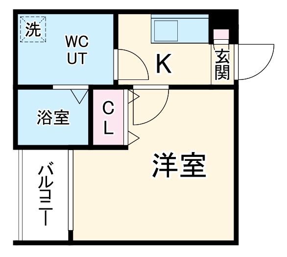メイクスR高畑の間取り写真