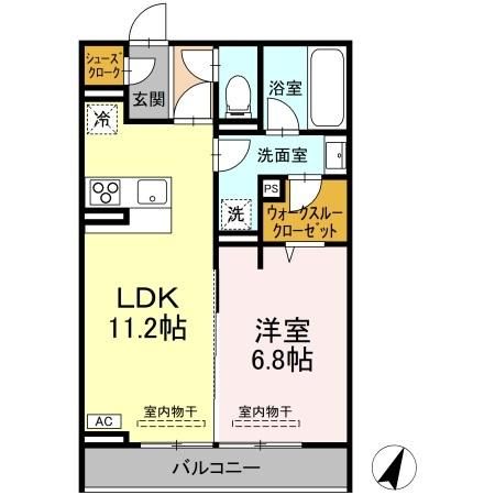 アリストベルトーヤの間取り写真