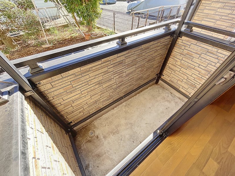 バルコニー　※別部屋の写真です