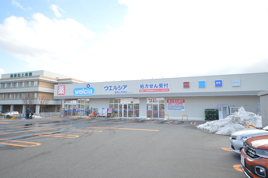 ドラックストア　ウエルシア新潟上所中店（ドラッグストア）まで155m