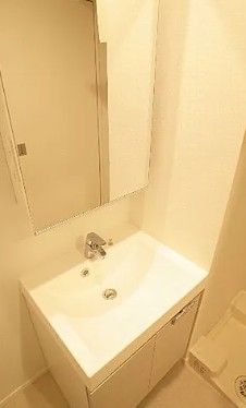 洗面設備　写真は別号室です。現況優先になります。