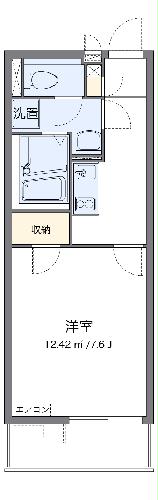 クレイノ幸成の間取り