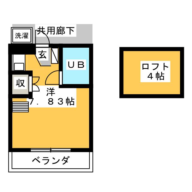 ラミアールｅｆの間取り