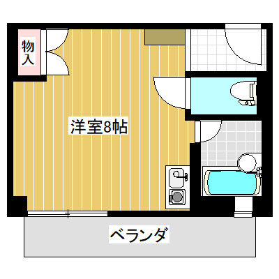 アムール奥井の間取り