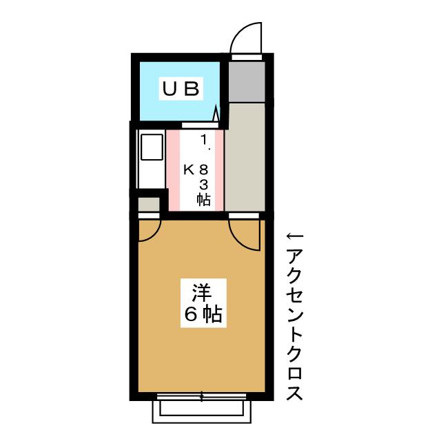 ドリームハウス下植木Ｃ　２号棟の間取り