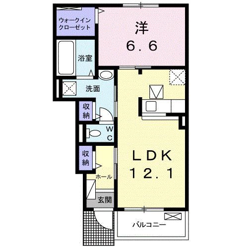 蔵林　ＺＯＵＲＩＮの間取り