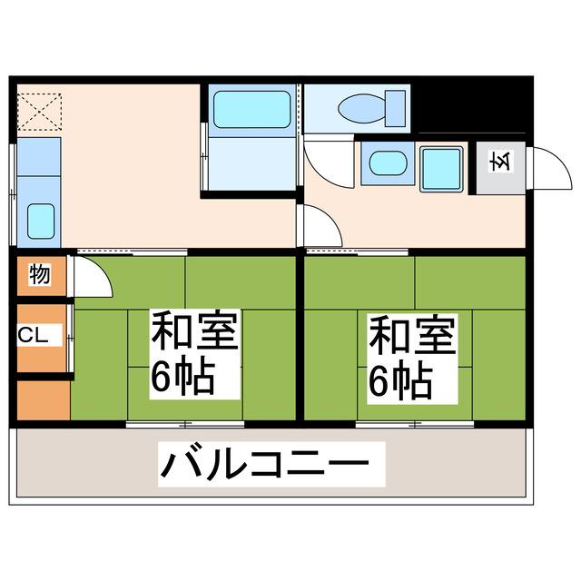 熊本県熊本市中央区本山２（一戸建）の賃貸物件の間取り