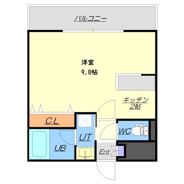 北海道札幌市厚別区厚別中央一条４（マンション）の賃貸物件の間取り