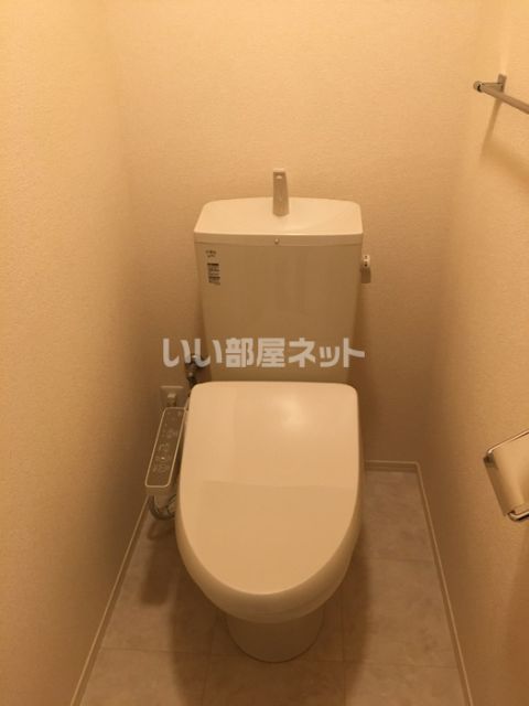 【春日井市松新町のアパートのトイレ】