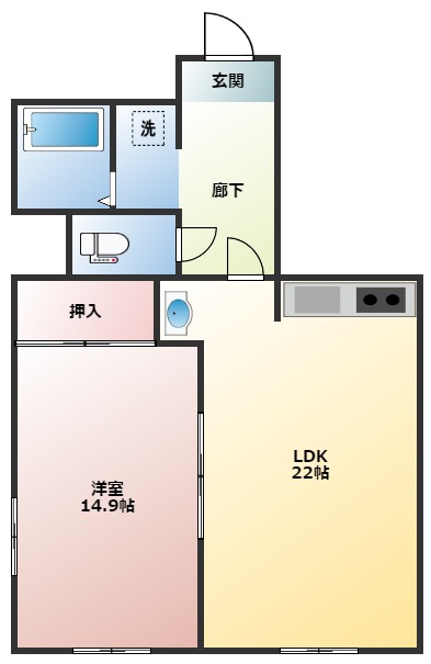 カーサレバンテの間取り