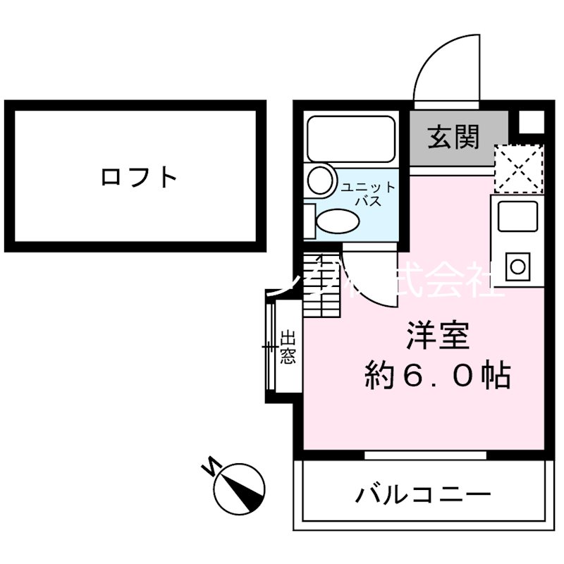 クリエート鴨居の間取り