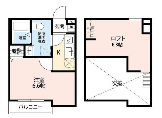 グランシエルの間取り