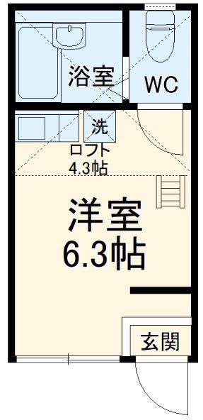 ユナイト根岸グローリーロードの間取り