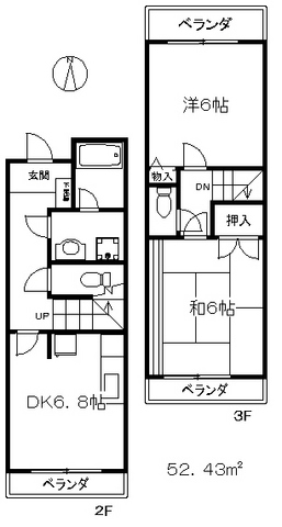 パークヴィラかたくりの丘の間取り