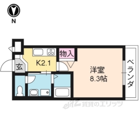 サンパティックの間取り