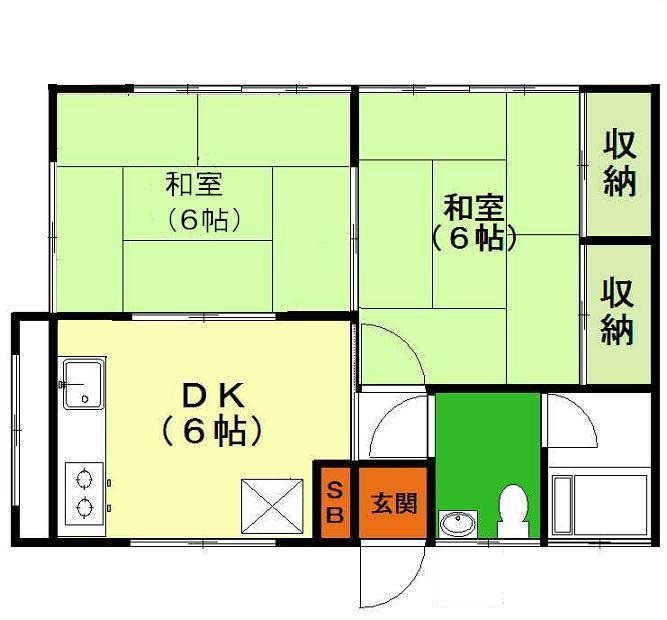 見出シ野ハイツIの間取り