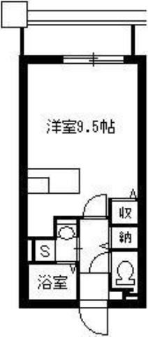 鹿児島市上荒田町のマンションの間取り