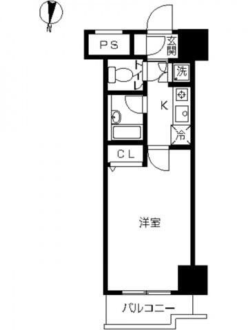 墨田区立川のマンションの間取り