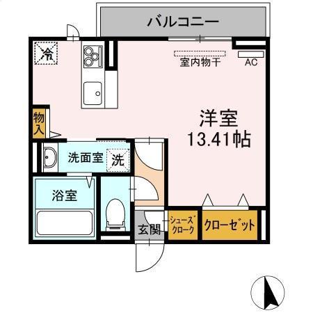 ＣＵＢＥの間取り