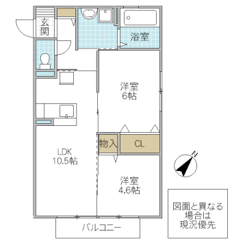 センチェリーの間取り