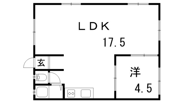 第二大星アパートの間取り