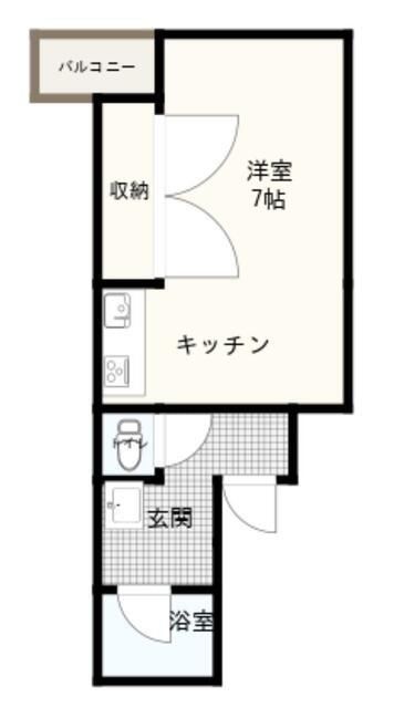 大山パールマンションの間取り