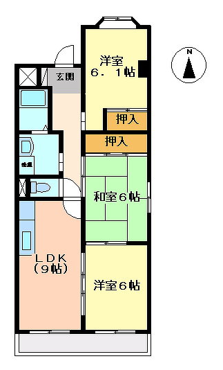 エミネンスＭの間取り