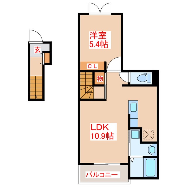 レジデンス文の間取り