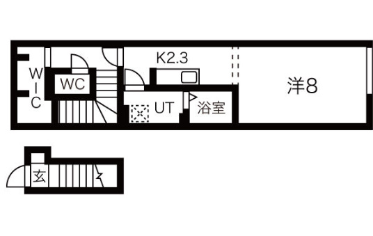 E　spaceの間取り