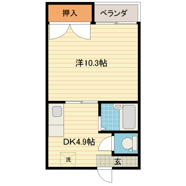 イエローハウス_間取り_0