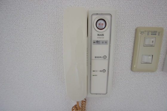セキュリティ　※別部屋の写真です