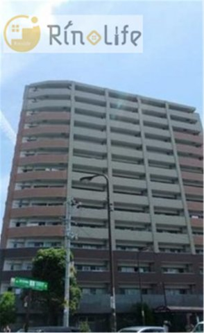 八尾市安中町のマンションの建物外観